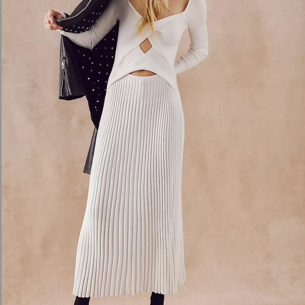 ISO Free People Marni Knit Midi Dress XS